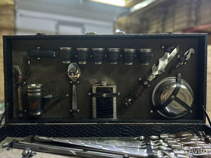 Наборы для шашлыка подарочные