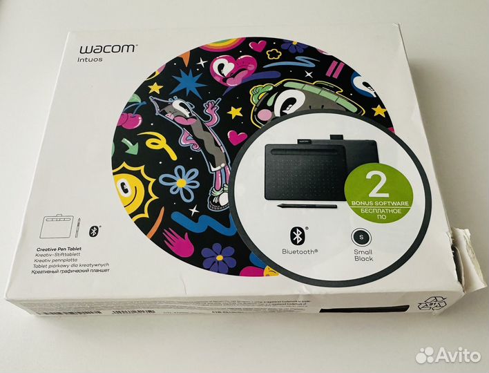 Графический планшет Wacom Intuos S Bluetooth