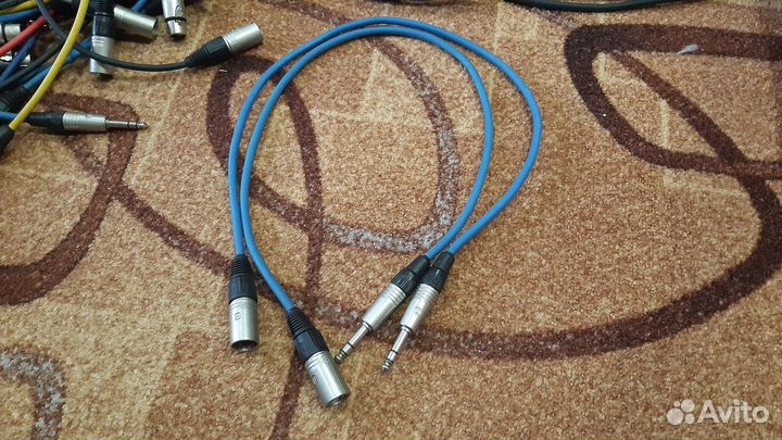 Балансные кабели Xlr, Jack, RCA