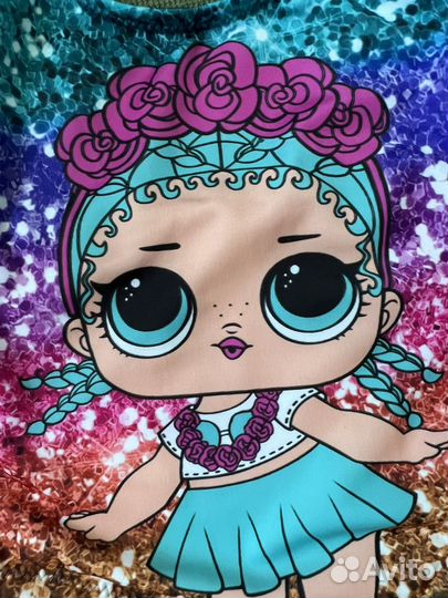 Купальник на 3-4 года и шапочка для бассейна