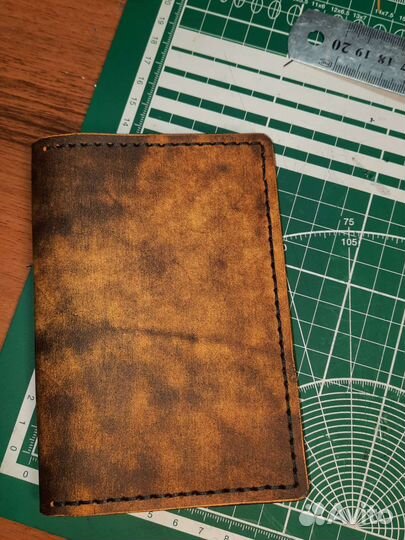 Обложка на паспорт натуральная кожа