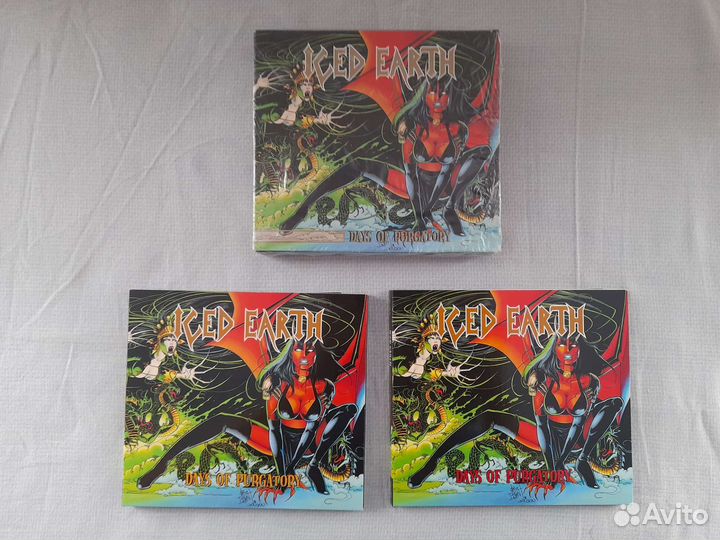 Фирменные 2 CD группы iced earth
