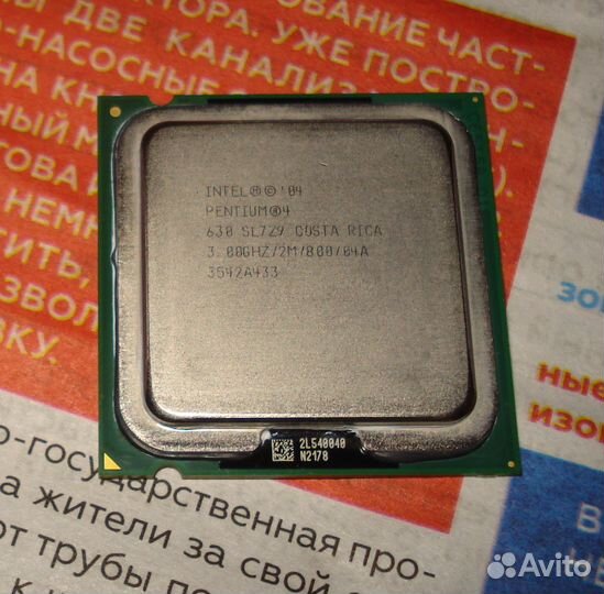 Pentium4 3 ггц Celeron G1610 2.60 ггц Celeron 1.2