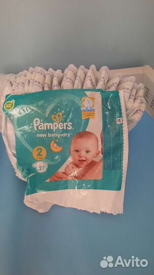 Подгузники pampers 2 (4-8кг)
