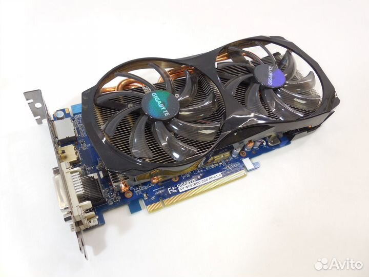 Видеокарта gigabyte GTX650Ti 2 Гб 128 бит gddr5 GP