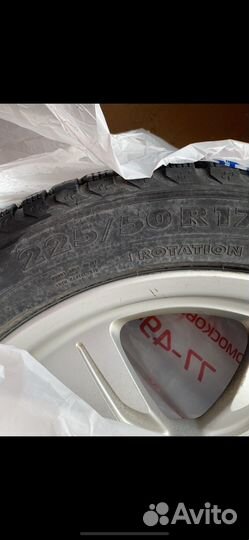 Оригинальные диски r17 от audi a5 на зимних шинах