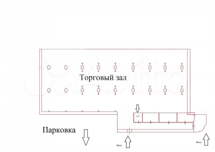 Торговая площадь, 208 м²