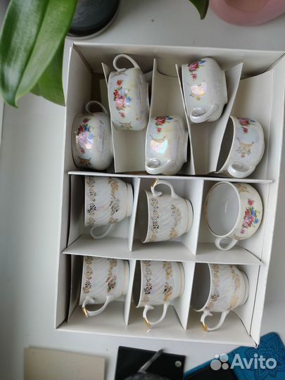 Фарфоровая посуда. Сборный сервиз