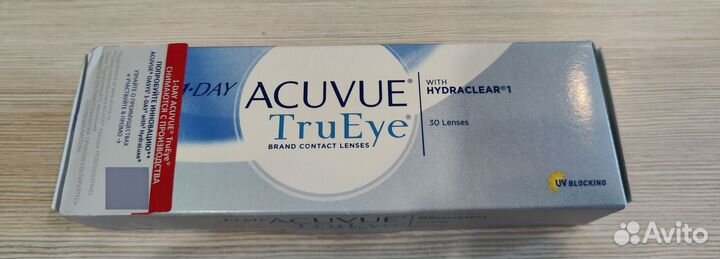 Линзы контактные acuvue trueye 49 шт -5.0