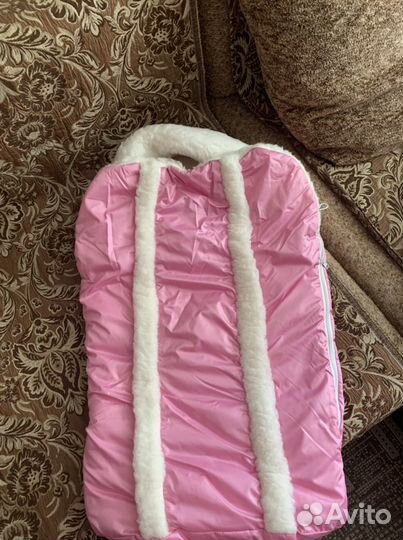 Теплый конверт в коляску