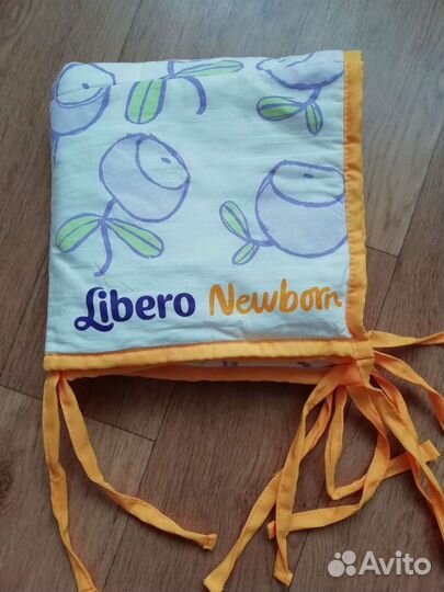 Органайзер с кармашками для детской кровати