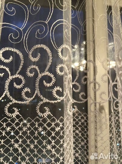 Тюль готовый