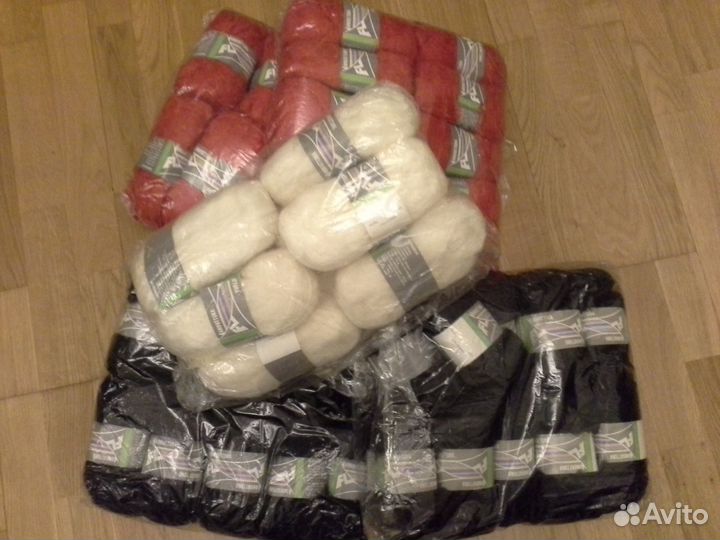 Пряжа мохер 