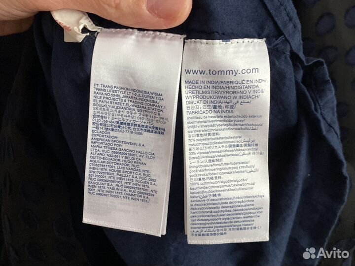 Tommy hilfiger блузка