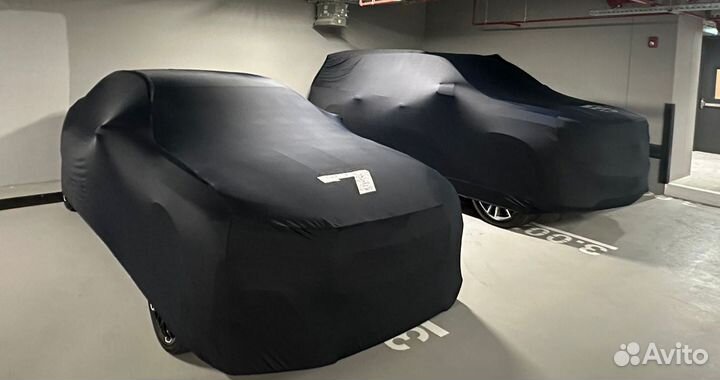 Защитный тент чехол для автомобиля мягкий