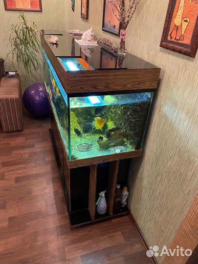 Аквариум с тумбой 350 литров