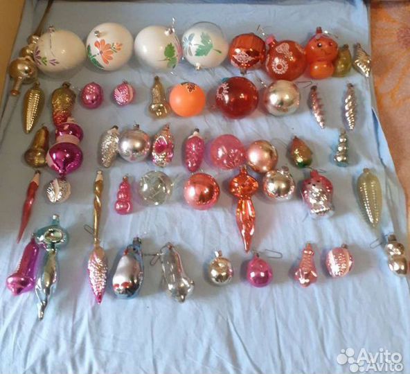 Ёлочные игрушки СССР