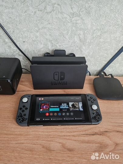 Nintendo switch rev 2 прошитая 512gb