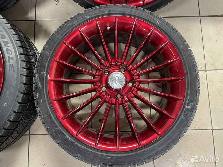 Колеса BMW Alpina R19 разноширокие candy red