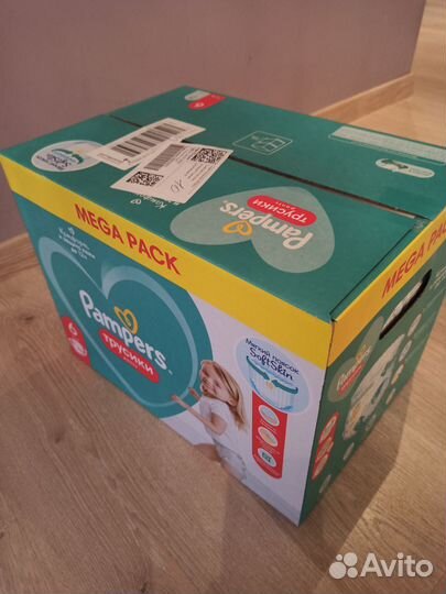 Памперсы трусики Pampers 6