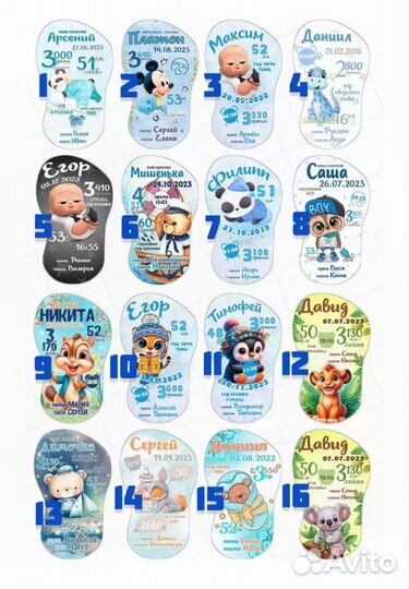 Магнитик следок метрика