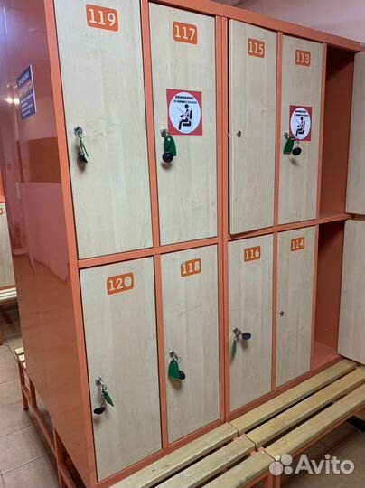 Металлические шкафчики бу