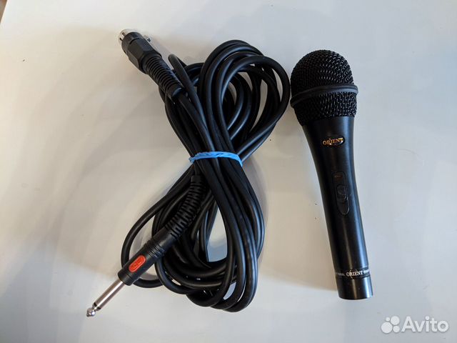 Микрофон Orient GS-57 + кабель XLR - Jack 6,35 mm