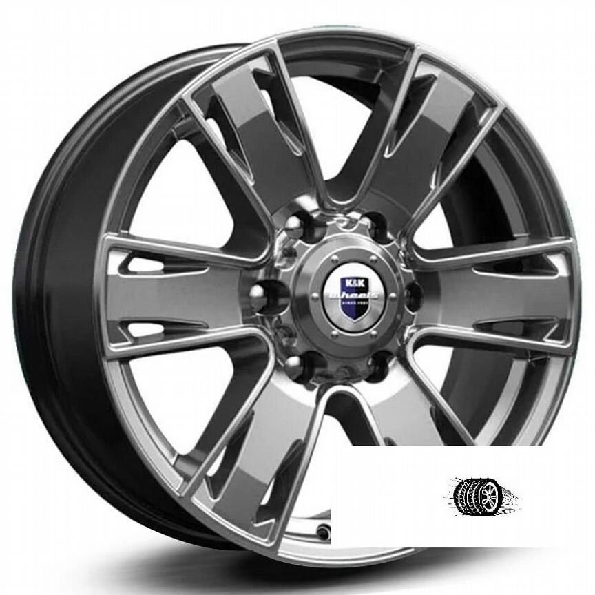 Литые диски K&K 7×R17 6×127