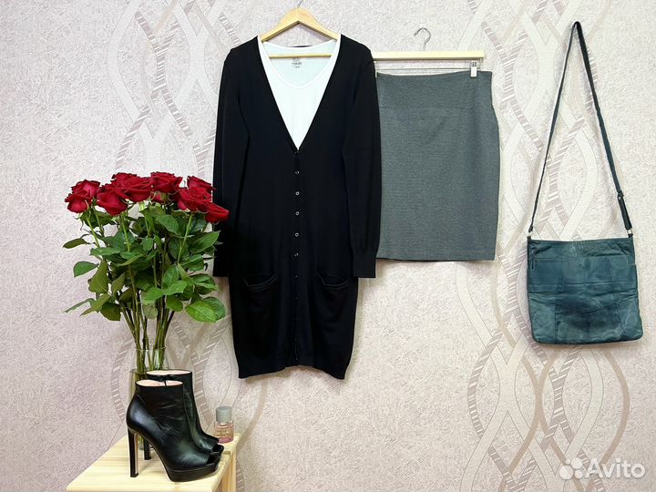 Женские вещи пакетом 48 50 Sela сумка кожаная