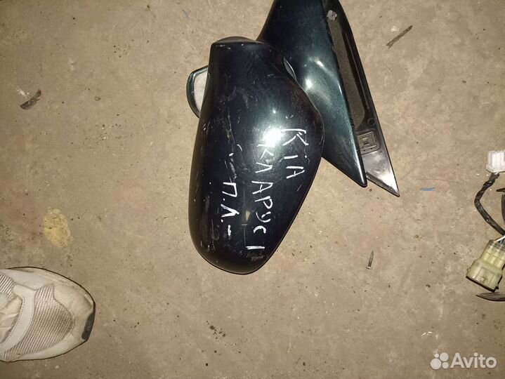 Зеркало левое Kia clarus 1