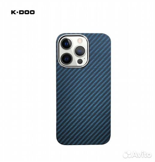 Чехол kzdoo Kevlar для iPhone 15 Pro Max