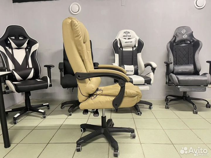 Компьютерное кресло офисное с функцией массажа