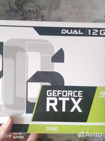 Видеокарта rtx 3060 12 гб