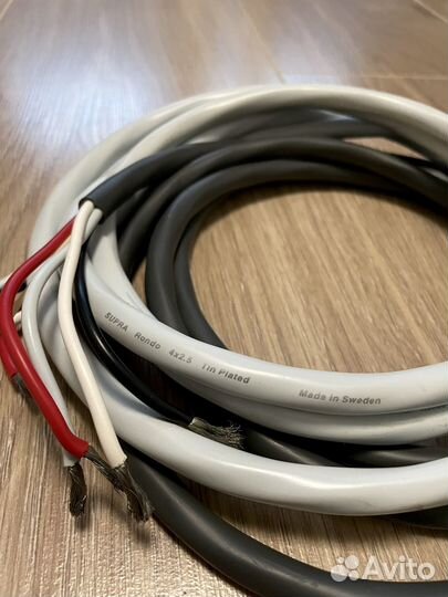Акустический кабель Supra Rondo 4x2.5 bi-wire