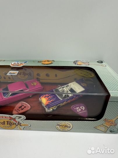 Hotwheels 100% Hard Rock Cafe Set