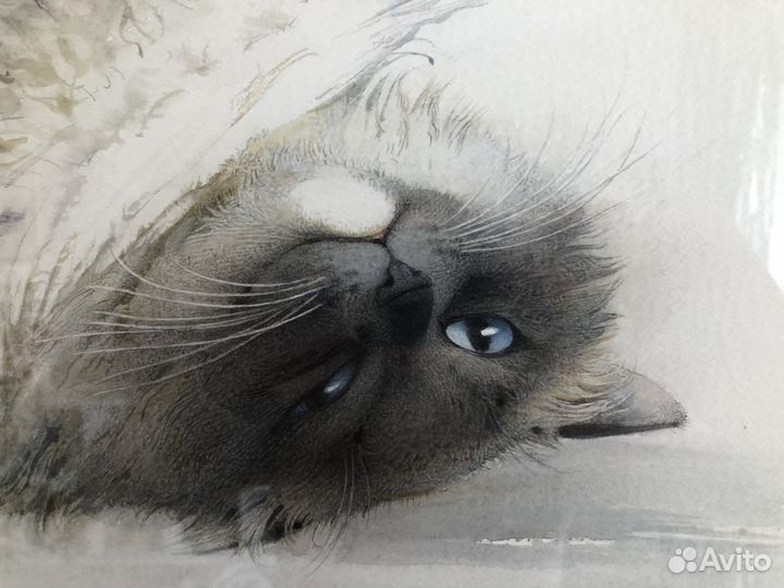 Акварель Картина Елены Базановой