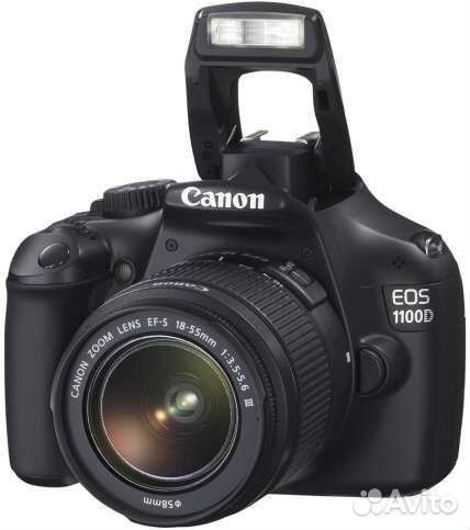 Фотоаппарат canon eos 1100d с сумкой