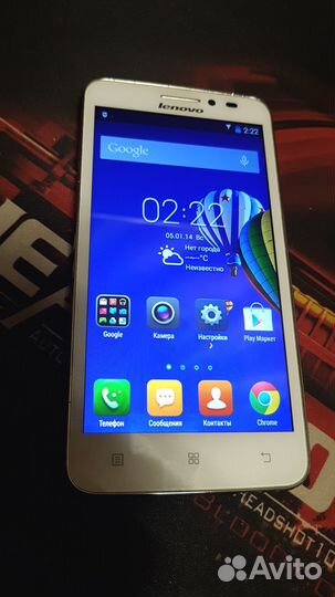 Дисплей модуль в сборе - Lenovo A606 (Белый)