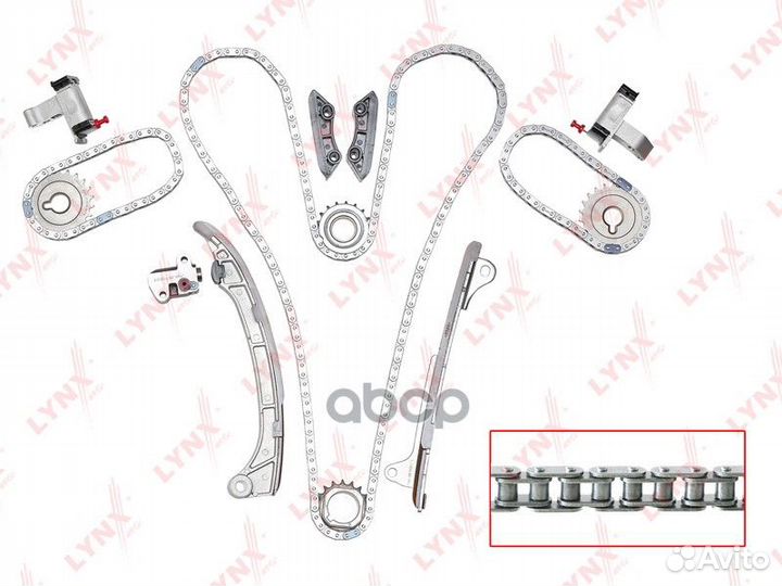 Рем.к-кт цепи грм Toyota Land Cruiser Prado 4.0