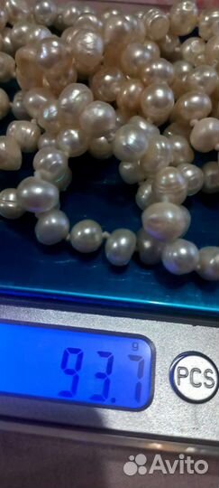 Бусы из жемчуга советского времени