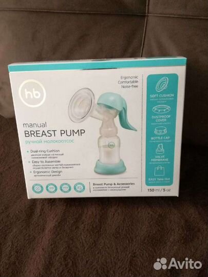 Молокоотсос ручной Happy Baby