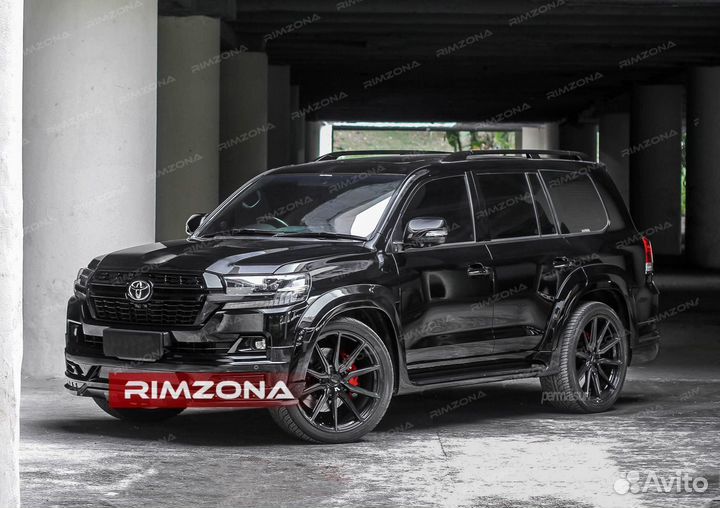 Кованые диски R22 на Toyota Land Cruiser Prado