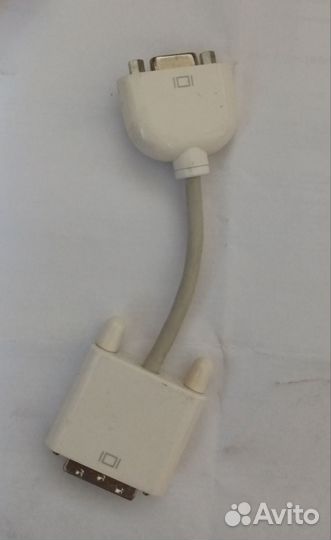 Видеоадаптер Apple DVI-VGA