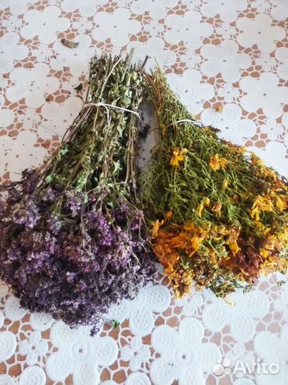 Душице, зверобой, иван чай, корень хрена