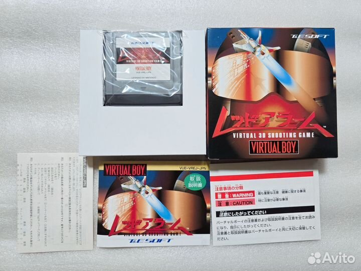 Red Alarm картридж virtual boy