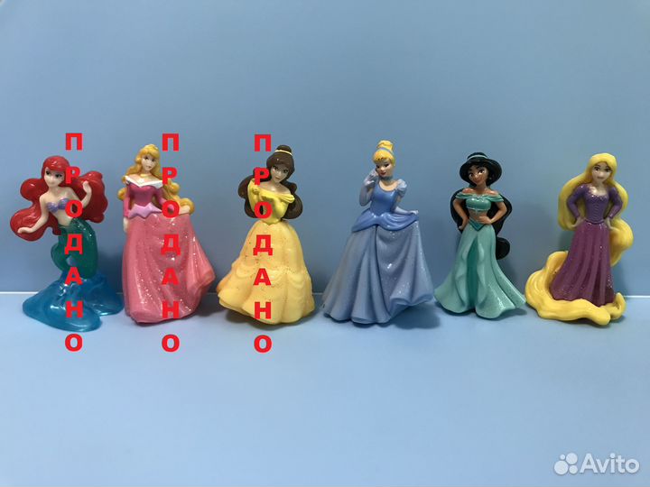 Принцессы Диснея из Киндера (Kinder Surprise)