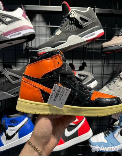 Кроссовки Air Jordan1 Shattered Backboard (Арт.835