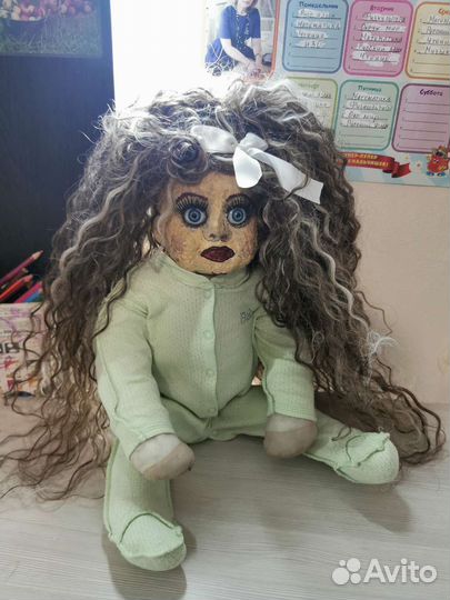 Кукла из бумаги ручная работа