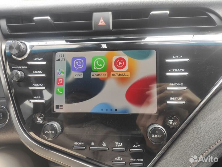 Шгу Camry 70 активация CarPlay Android Auto