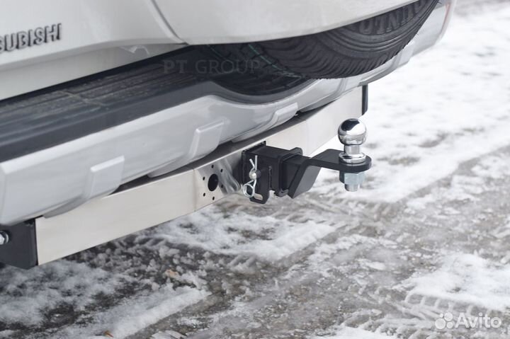 Фаркоп Mitsubishi Pajero. С сертификатом